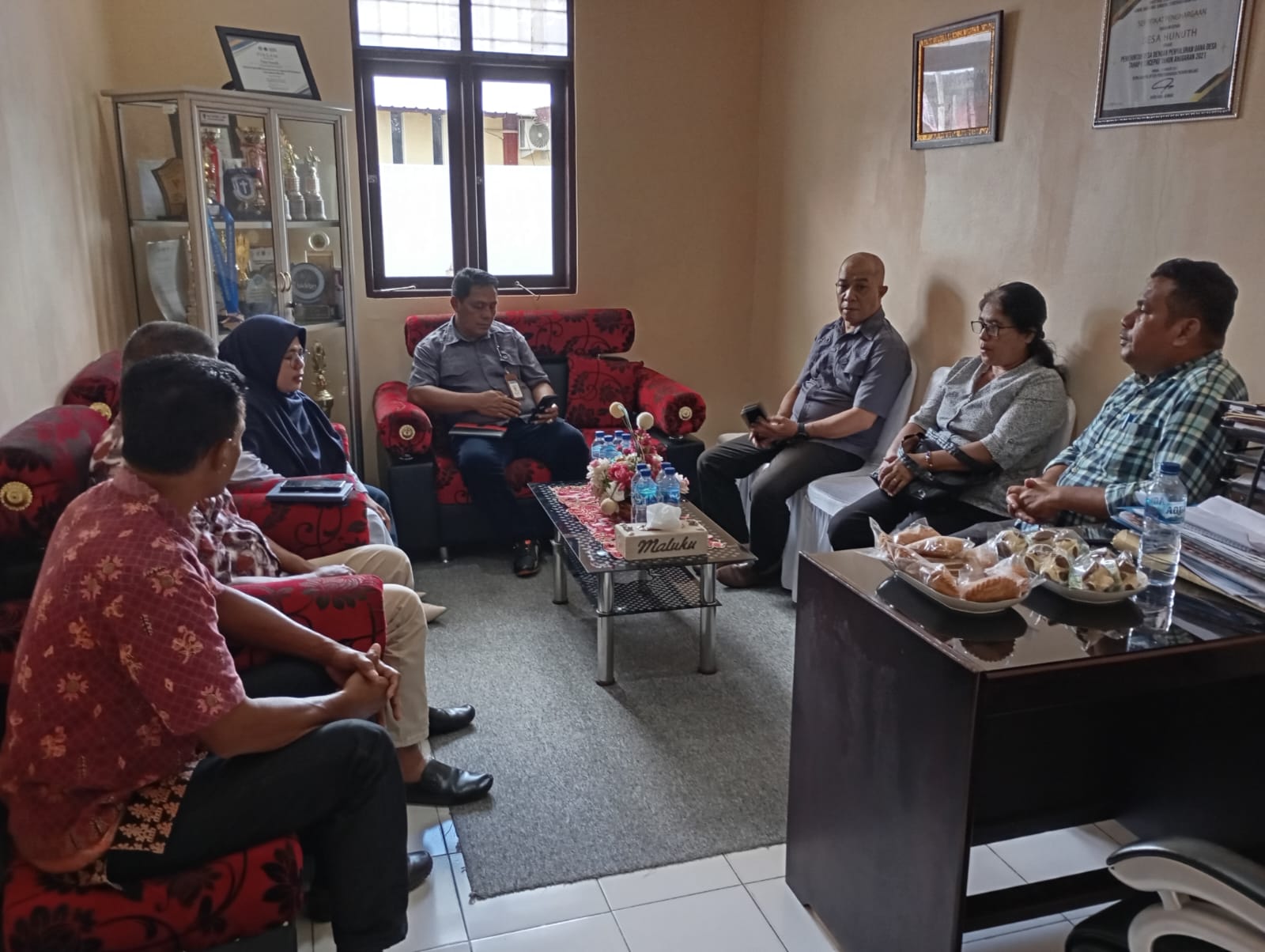 Kunjungan Tim evaluasi Desa Teladan PKAD 2024